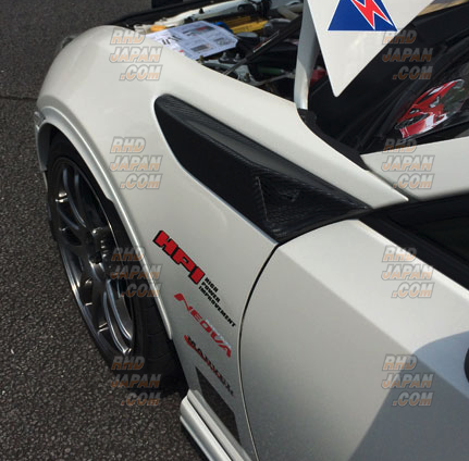 J-Blood FT86 Fender Cooling Garnish Set Wet Carbon Fiber - 86 ZN6